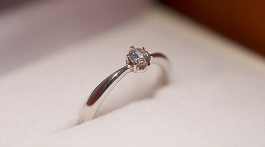 手作り婚約指輪プロポーズコースの写真