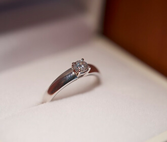 手作り婚約指輪の実績写真1