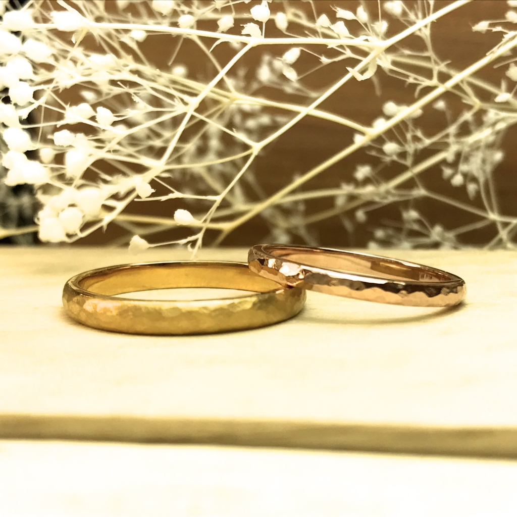 最近人気のデザインです@手作り結婚指輪 工房スミス札幌店