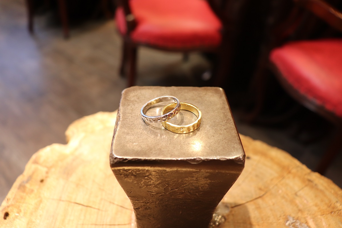 様々なフォトスポット@手作り結婚指輪 工房スミス札幌店