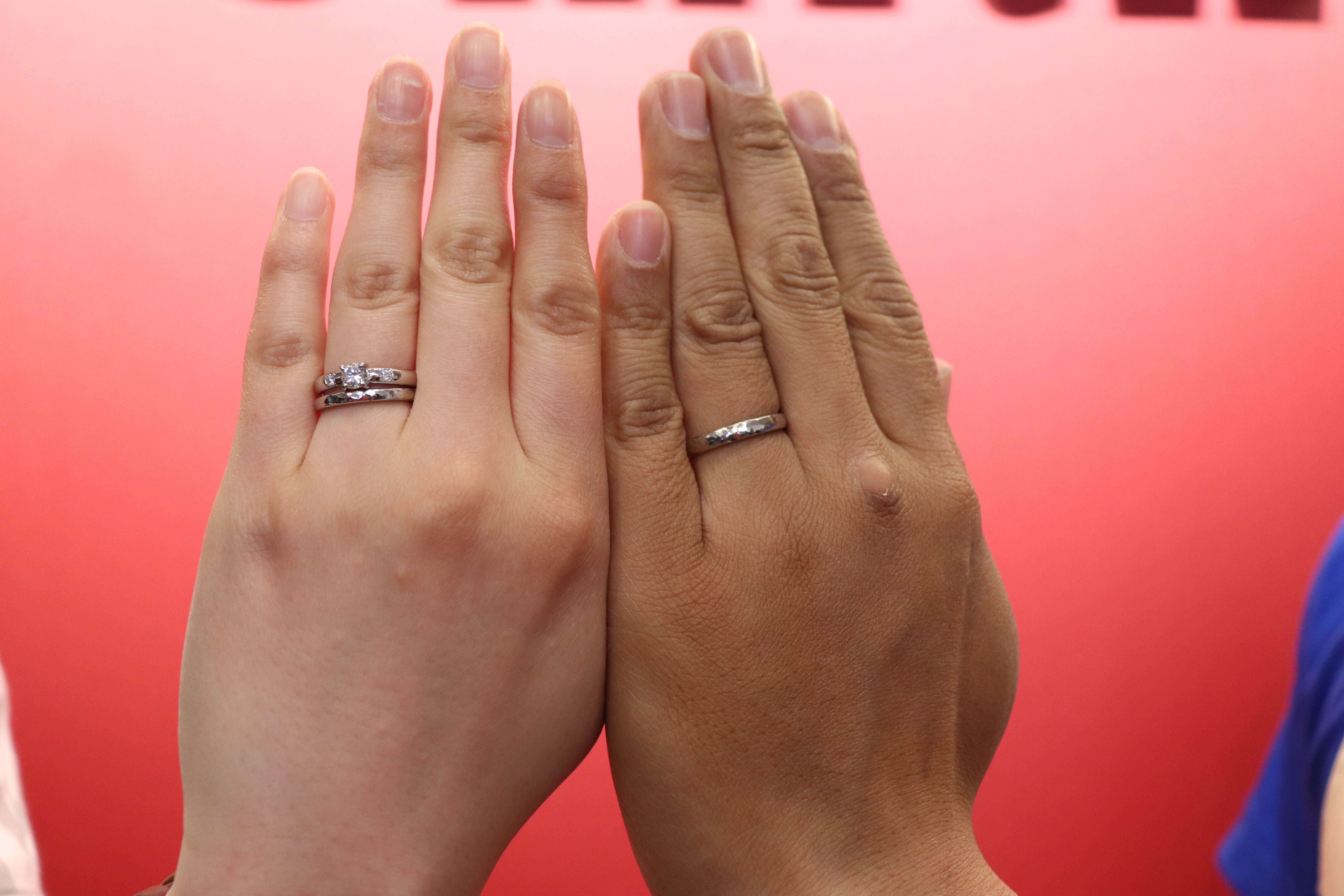 指輪３点をご制作です✨@手作り結婚指輪 工房スミス札幌店