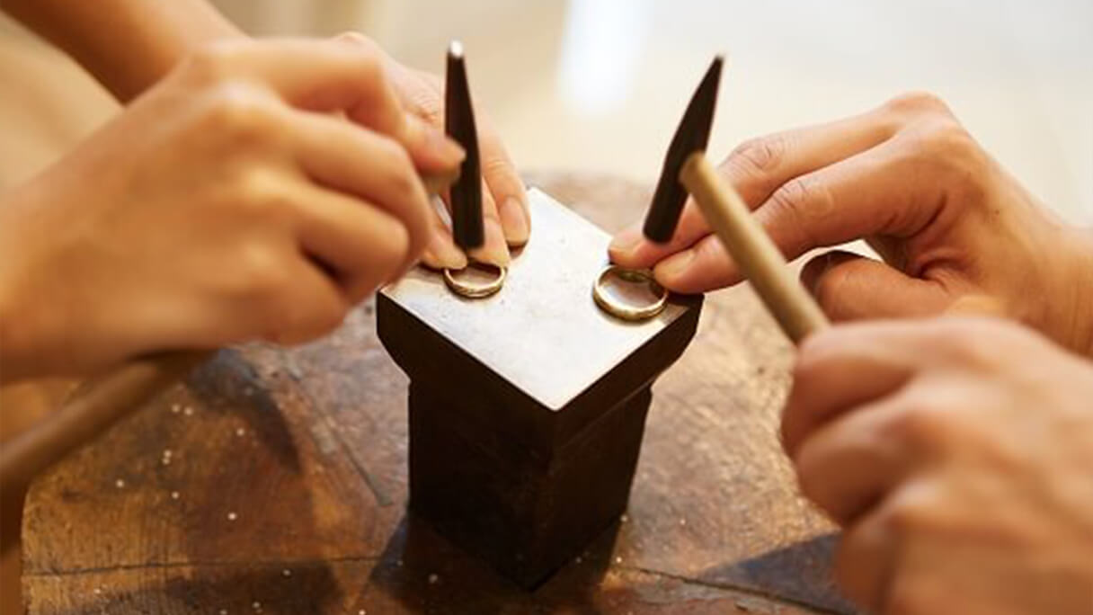 札幌でお２人だけのオリジナルの指輪を…～前編～@手作り結婚指輪 工房スミス札幌店