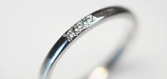 選べる「石の留め方」@手作り結婚指輪 工房スミス札幌店