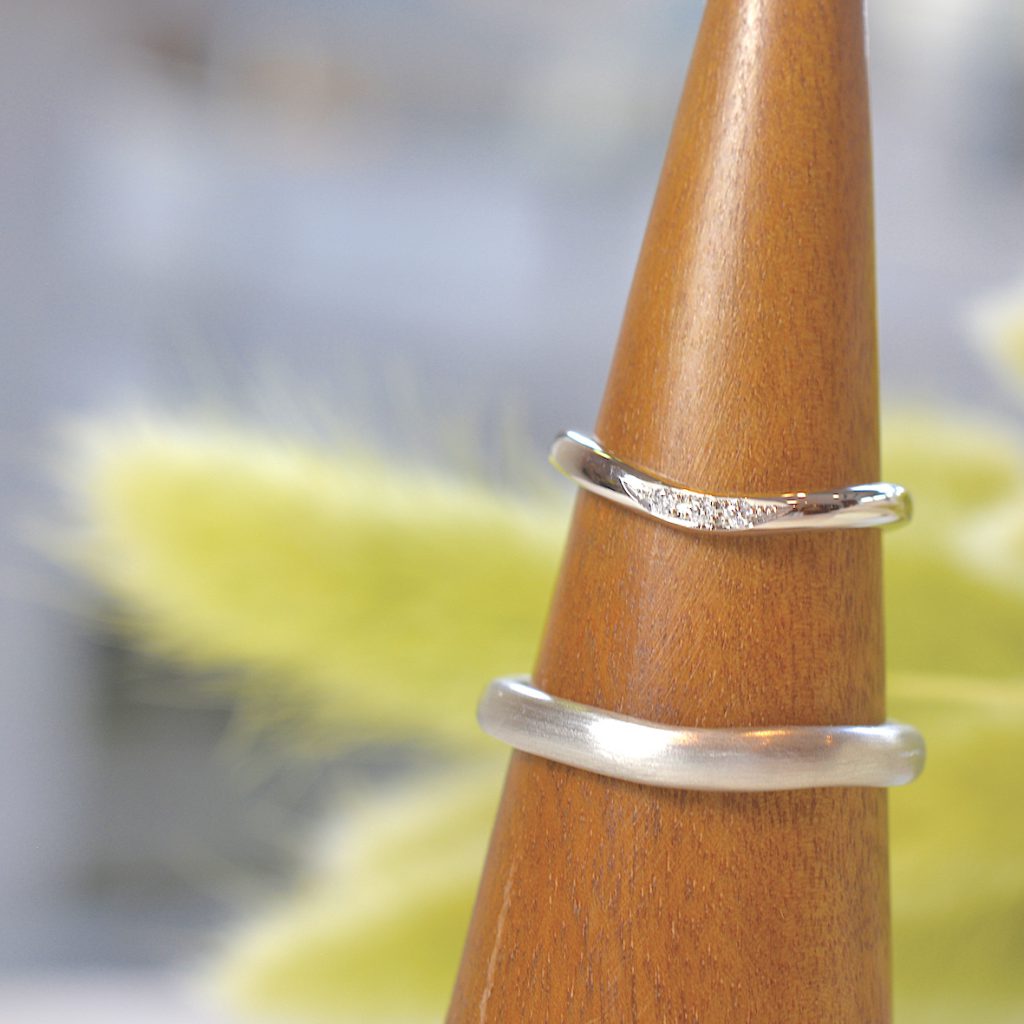 ハードプラチナの手作り結婚指輪