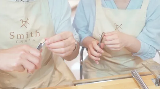 手作り結婚指輪彫金コースの写真