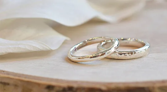 オーダー結婚指輪・婚約指輪コースの写真