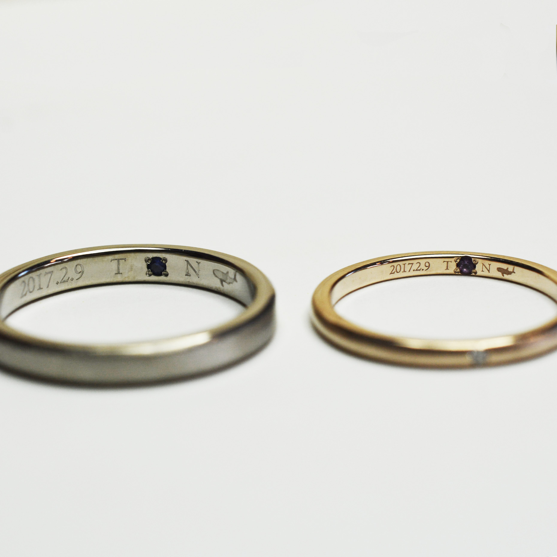 お好みのデザインを指先に 手作り結婚指輪 工房スミス札幌店 手作り結婚指輪 婚約指輪の工房スミス